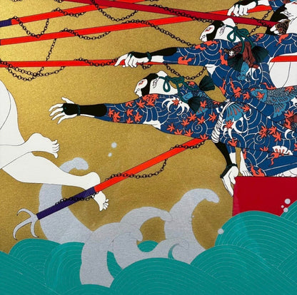 Drowning of Emperor Antoku